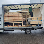 Team loading a removal truck