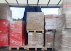 Commercial pallets loaded securely